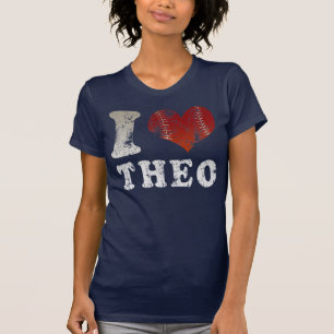 Theo-T-Shirt Baseball des Herzens I T-Shirt