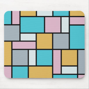 Theo Van Doesburg - Composition 17 - Mondrian Art Mousepad