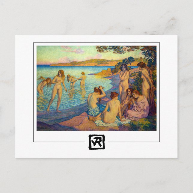 Théo van Rysselberghe #204 - Fine Art Postcard Postkarte (Vorderseite)