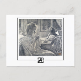 Théo van Rysselberghe #210 - Fine Art Postcard Postkarte