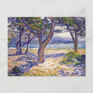 Theo Van Rysselberghe Das Mittelmeer in Le Lava Postkarte