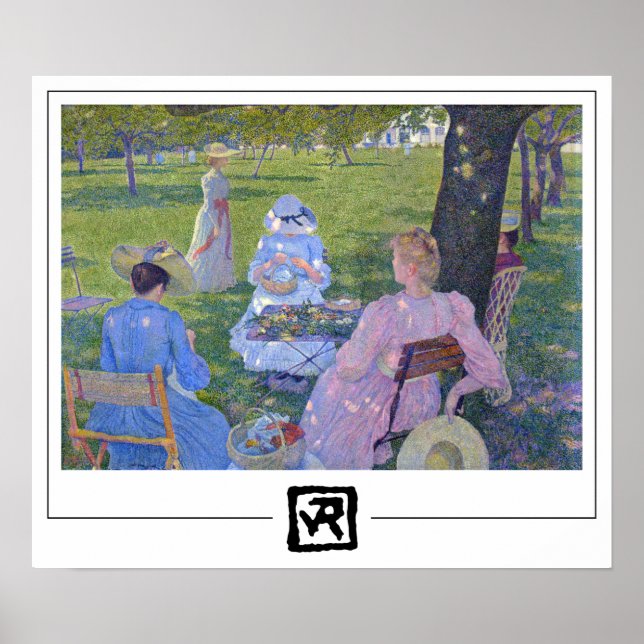 Théo van Rysselberghe Zedign Art Poster #110 (Vorne)