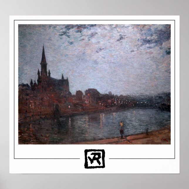 Théo van Rysselberghe Zedign Art Poster #143 (Vorne)