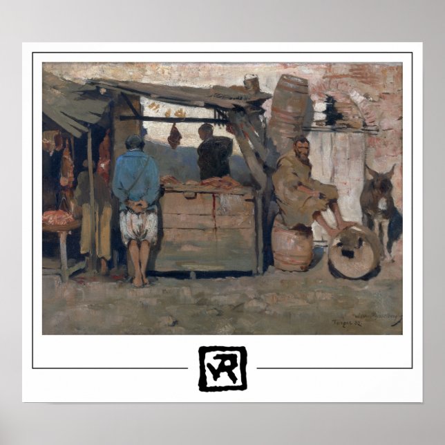 Théo van Rysselberghe Zedign Art Poster #186 (Vorne)