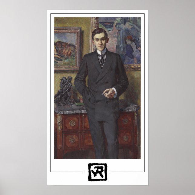 Théo van Rysselberghe Zedign Art Poster #224 (Vorne)