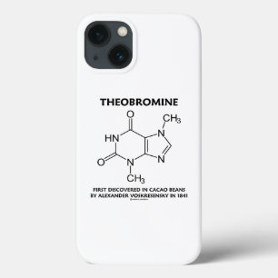 Theobromin erstmals 1841 in Kakaobohnen entdeckt Case-Mate iPhone Hülle