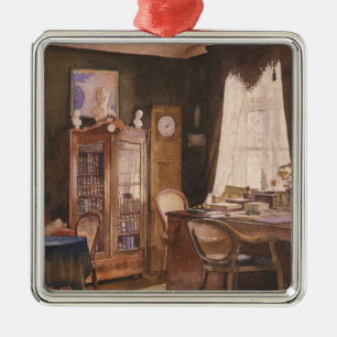 Theodor Fontanes Studie Ornament Aus Metall