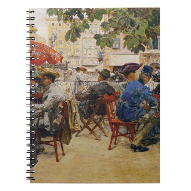 Theodor Josef Ethofer Cafe Tomaselli Notizblock (Vorderseite)