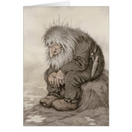 Theodor Kittelsen Troll fragt sich, wie alt die No