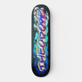 THEODORE Maßgeschneiderte Graffiti-Skateboard Skateboard