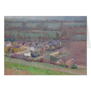 Theodore Robinson Landschaftskunst "Bird's eye vie
