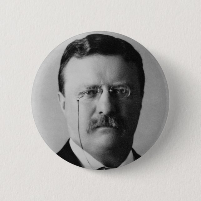 Theodore Roosevelt 26 Button (Vorderseite)
