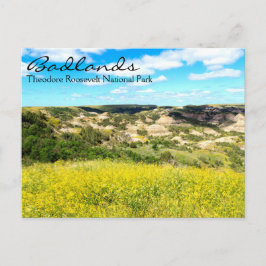 Theodore Roosevelt Badlands, ND Postcard Postkarte