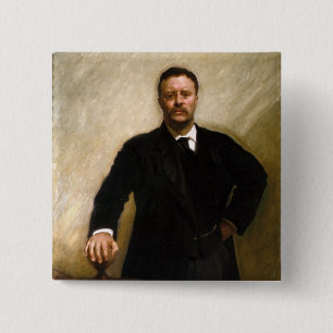 Theodore Roosevelt Button