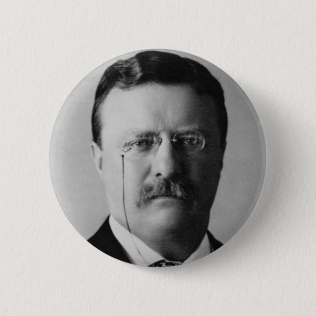 Theodore Roosevelt Button (Vorderseite)
