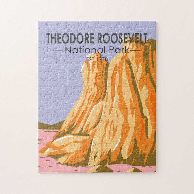 Theodore Roosevelt National Park North Dakota (Vertikal)