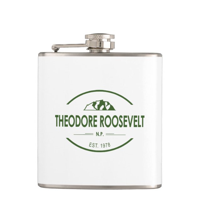 Theodore Roosevelt Nationalpark Flachmann (Vorderseite)
