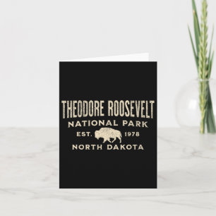 Theodore Roosevelt Nationalpark Karte