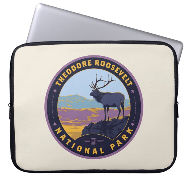 Theodore Roosevelt Nationalpark Laptopschutzhülle (Vorderseite)