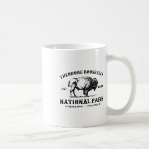 Theodore-Roosevelt-Nationalpark North Dakota Bison Kaffeetasse