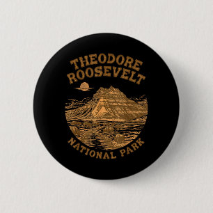 Theodore-Roosevelt-Nationalpark Reisende Natur Button