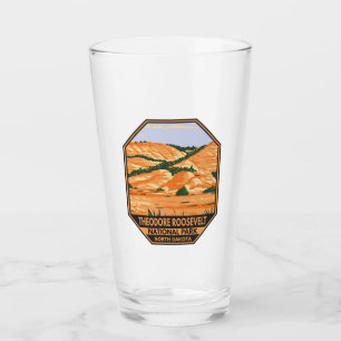 Theodore Roosevelt Nationalpark Vintag Glas