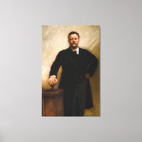 THEODORE ROOSEVELT Portrait von John Singer Sargen