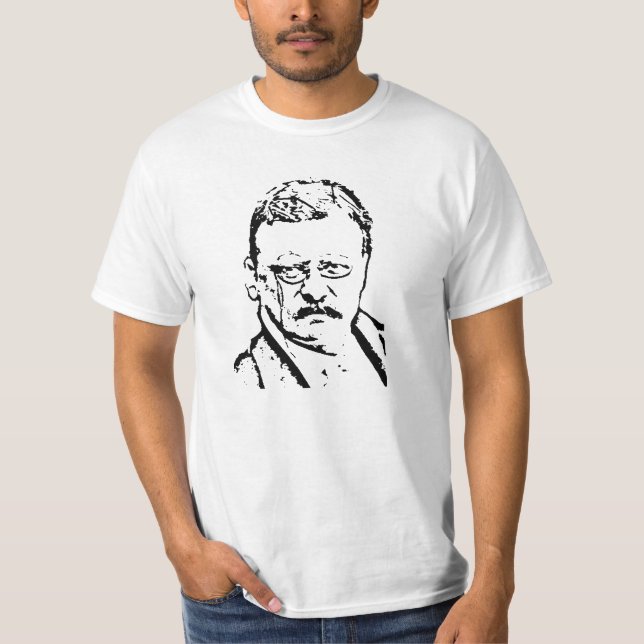 Theodore Roosevelt T-Shirt (Vorderseite)