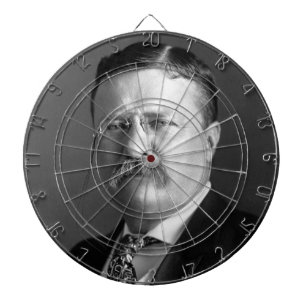 Theodore Roosevelt Teddy Präsident Republikaner Dartscheibe