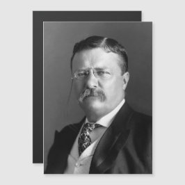 Theodore Roosevelt Teddy Präsident Republikaner Magnetkarte
