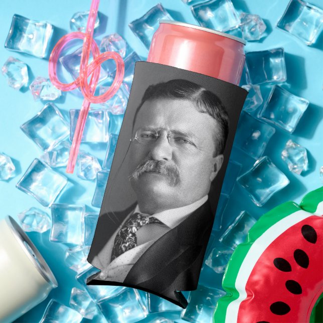 Theodore Roosevelt Teddy Präsident Republikaner Selters Dosenkühler (In Situ Sommer)