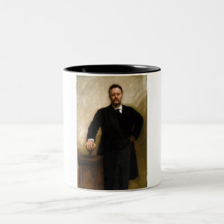 Theodore Roosevelt Zweifarbige Tasse