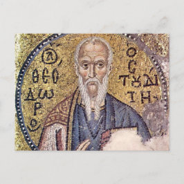 Theodore - Studio Byzantinisches Mosaikikon Postkarte