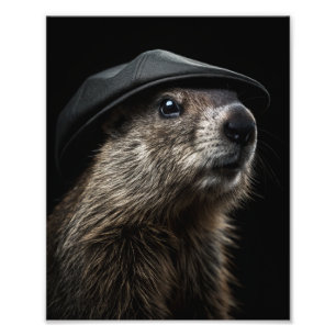 Theodore "The Dam" - Biber - Fotodruck