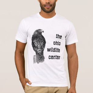theohiowildlifecenter-roter Schwanzfalke T-Shirt