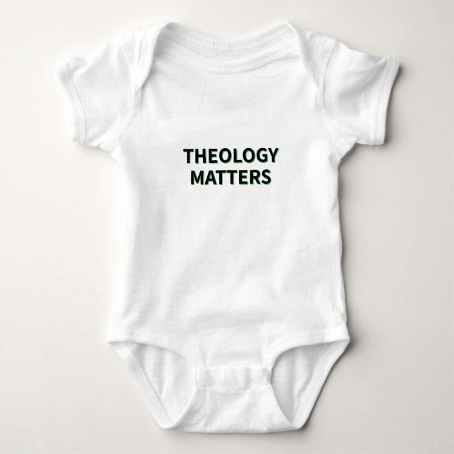 Theologie spielt T - Shirt (Vorderseite)