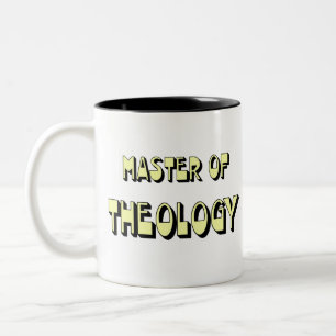 Theologie Zweifarbige Tasse