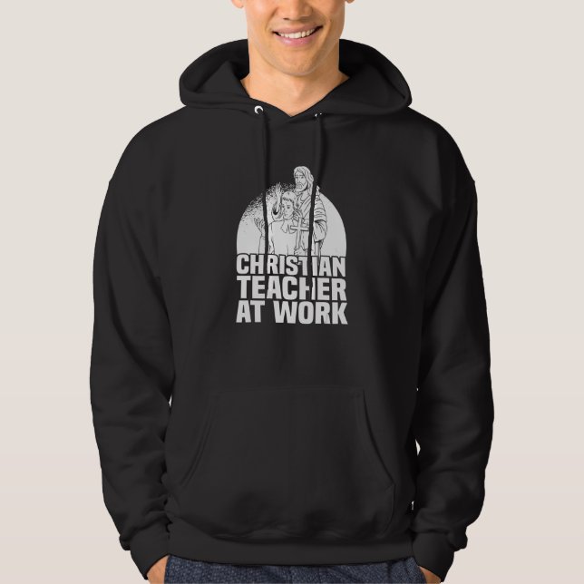 Theology   Bible Study Christianity Christian Teac Hoodie (Vorderseite)