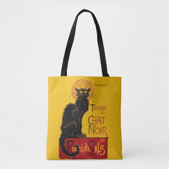 Theophile Steinlen - Le Chat Noir Vintag Tasche (Vorderseite)