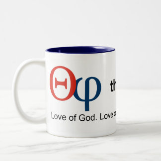 theophiles.org-Tasse Zweifarbige Tasse