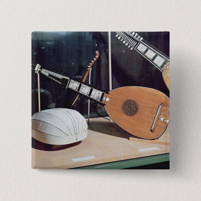 Theorbo, 1637 button (Vorderseite)