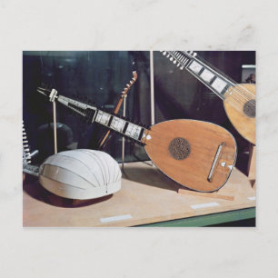 Theorbo, 1637 postkarte