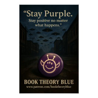 Théorie du livre Poster bleu 10