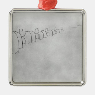 Theorie Henrides Toulouse-Lautrec der Elefanten, Ornament Aus Metall