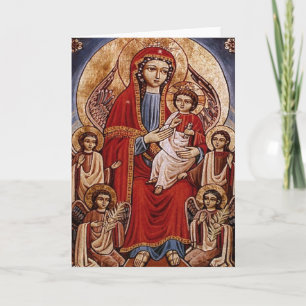 Theotokos with Christ Child Karte
