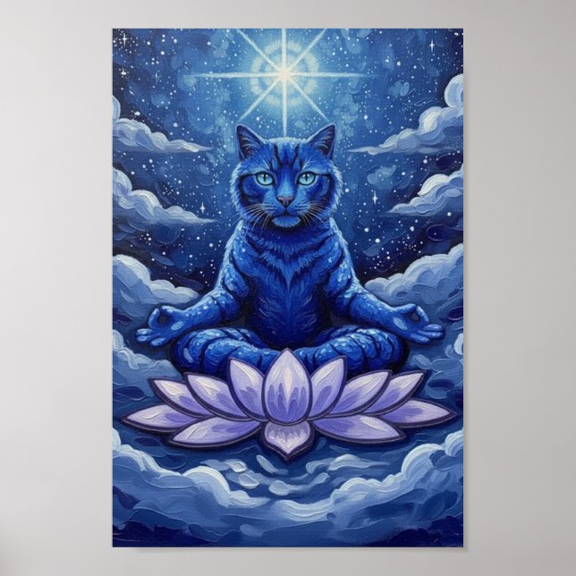 ThePath2Peace:ZenTabbyKatze Poster (Vorne)