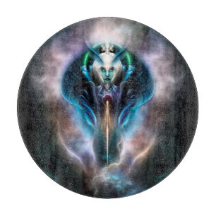 Thera The Ethereal Queen Glass Cutting Board Schneidebrett