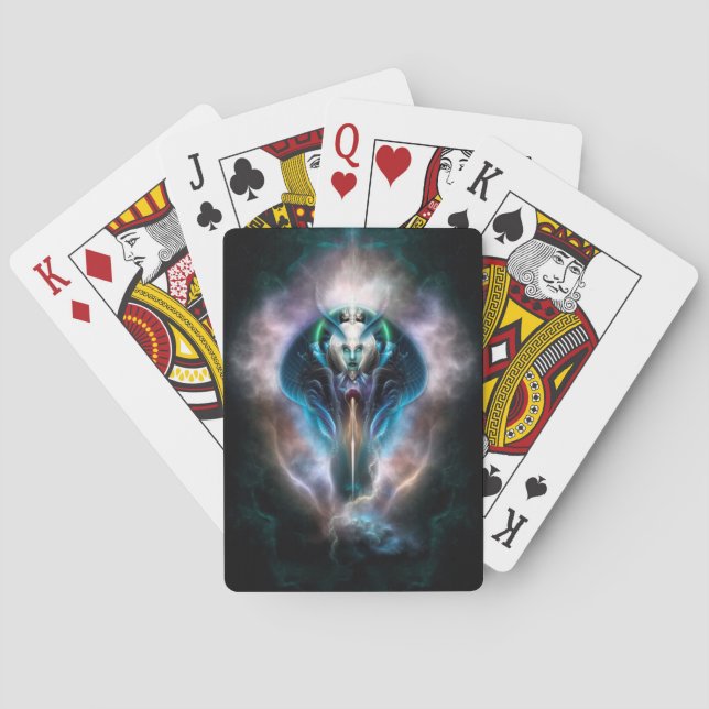 Thera The Ethereal Queen Spielkarten (Rückseite)