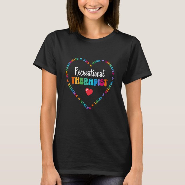 Therapeut für Erholungstherapie T-Shirt (Vorderseite)