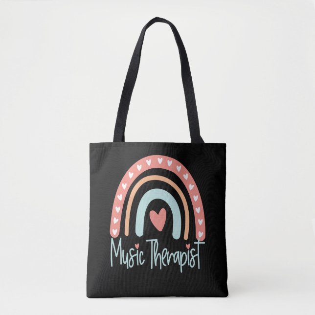 Therapeut für Musik - Abschluss Tasche (Vorderseite)